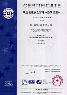 職業(yè)健康安全管理體系認(rèn)證咨詢 構(gòu)筑企業(yè)安全發(fā)展的基石